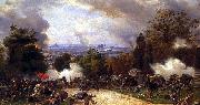 Henri Felix Emmanuel Philippoteaux huile sur toile oil painting on canvas